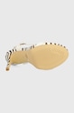Δερμάτινα σανδάλια Guess FACY FL6FAC.LEA03.WHITE λευκό