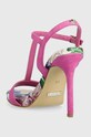 Παπούτσια Πέδιλα σουέτ Guess FACY FL6FAC.SUE03.FUXIA ροζ