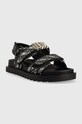 Сандали Guess FABELIS FL6FBS.FAL03.BLKPL черен SS23