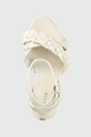 Сандалі Guess GABIRA бежевий FL6GBR.ELE03.WHITE