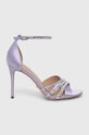 Πέδιλα Guess KADISHA υφασμάτινο μωβ FL6KAD.SAT07.LILAC