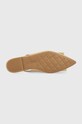 Guess baleriny skórzane MALLEY FL6MLL.LEA05.BEIGE beżowy