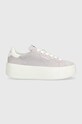 Guess sneakers in camoscio MARILYN platform violetto FL6MRI.SUE12.LILAC