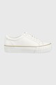 Guess tenisówki NORTIN2 platforma biały FL6N2N.ELE12.WHITE
