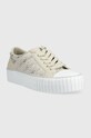 Ниски кецове Guess NORTIN FL6NTN.FAL12.BEISI бежов SS23