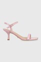 Guess sandały RIMIA 5-8 cm różowy FL6RMA.PAF03.PINK