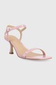 Guess sandały RIMIA FL6RMA.PAF03.PINK różowy SS23