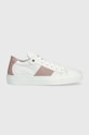 Sneakers boty Guess TODA plochá bílá FL6TOD.ELE12.NUDE