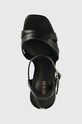 Sandály Guess ZELINE černá FL6ZLE.ELE03.BLACK