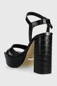 Obuwie Guess sandały ZELINA FL6ZLI.PEL03.BLACK czarny