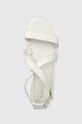 U.S. Polo Assn. sandały skórzane LINDA biały LINDA001W.3L1