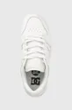 λευκό Δερμάτινα αθλητικά παπούτσια DC