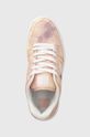 DC sneakersy skórzane Manteca różowy ADJS100156