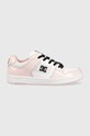 DC sneakersy Manteca tekstylny różowy ADJS100161