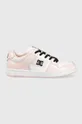 rosa DC sneakers in pelle Donna