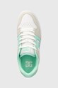 DC sneakers din piele turcoaz ADJS100161