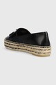 Cipők Tory Burch bőr espadrilles 144346-006 144346.006 fekete