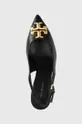 чёрный Кожаные туфли Tory Burch 149150-006