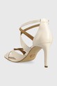 Încălțăminte MICHAEL Michael Kors sandale de piele Kinsley 40S3KSMS1L.289 bej