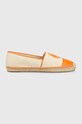 MICHAEL Michael Kors espadryle Kendrick płaski pomarańczowy 40S3KNFP1D.842
