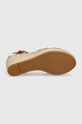 Δερμάτινα σανδάλια Lauren Ralph Lauren Hale II 802901589008.HONEY καφέ
