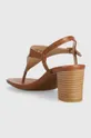 Kožené sandále Lauren Ralph Lauren Westcott II  Zvršok: Prírodná koža Vnútro: Syntetická látka Podrážka: Syntetická látka