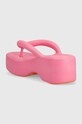 Încălțăminte Melissa slapi MELISSA FREE PLATFORM AD M.33772.F659 roz