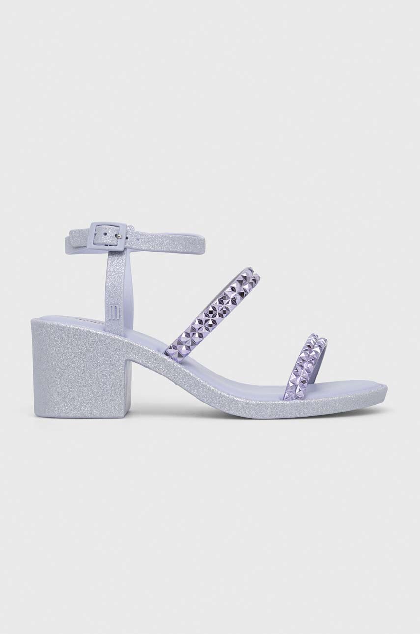 fialová Sandály Melissa MELISSA GLOWING HEEL AD Dámský