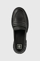 G-Star mokasyny skórzane Kafey Pfm czarny 2311021537.BLK