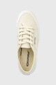 Πάνινα παπούτσια Superga 2750 COTU CLASSIC μπεζ S000010