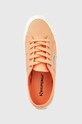 Πάνινα παπούτσια Superga 2750 COTU CLASSIC πορτοκαλί S000010