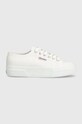 Superga tenisi 2740 PLATFORM platformă alb S21384W