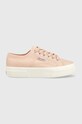 Tenisky Superga 2740 PLATFORM platforma růžová S21384W