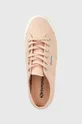 ροζ Πάνινα παπούτσια Superga 2740 PLATFORM