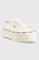 Πάνινα παπούτσια Superga 2790 LOGO PIPING λευκό