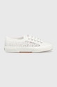 Tenisky Superga 2750 MACRAME plochá bílá S81219W