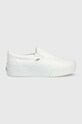 Vans tenisówki Classic Slip-On Stackform slip on biały VN0A7Q5RW001