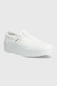 Ниски кецове Vans Classic Slip-On Stackform бял