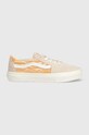Vans tenisówki SK8-Low skóra zamszowa pomarańczowy VN0A5KXDBM01