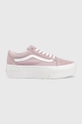 roza Tenisice Vans Old Skool Stackform Ženski