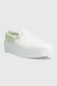 Πάνινα παπούτσια Vans Classic Slip-On Stackform λευκό
