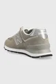 New Balance sneakers WL574EVG  Uppers: Textile material, Natural leather, Suede Inside: Textile material Outsole: Synthetic material