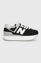 czarny New Balance sneakersy WL574ZSA Damski