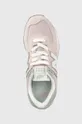 pink New Balance sneakers WL574ZSE