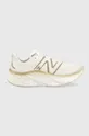 beige New Balance running shoes Fresh Foam X More v4 Women’s