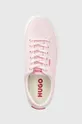ροζ Πάνινα παπούτσια HUGO Dyer