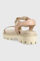 Obuv Kožené sandále Blauer Elsie S3ELSIE07 béžová