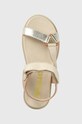 Blauer sandale de piele Elsie bej S3ELSIE07