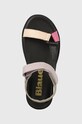 Blauer sandały skórzane Elsie multicolor S3ELSIE07