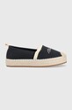 Blauer espadryle Sunray tekstylny granatowy S3SUNRAY01